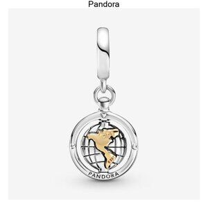 PANDORA Spinning World Dangle Charm - FINAL SALE